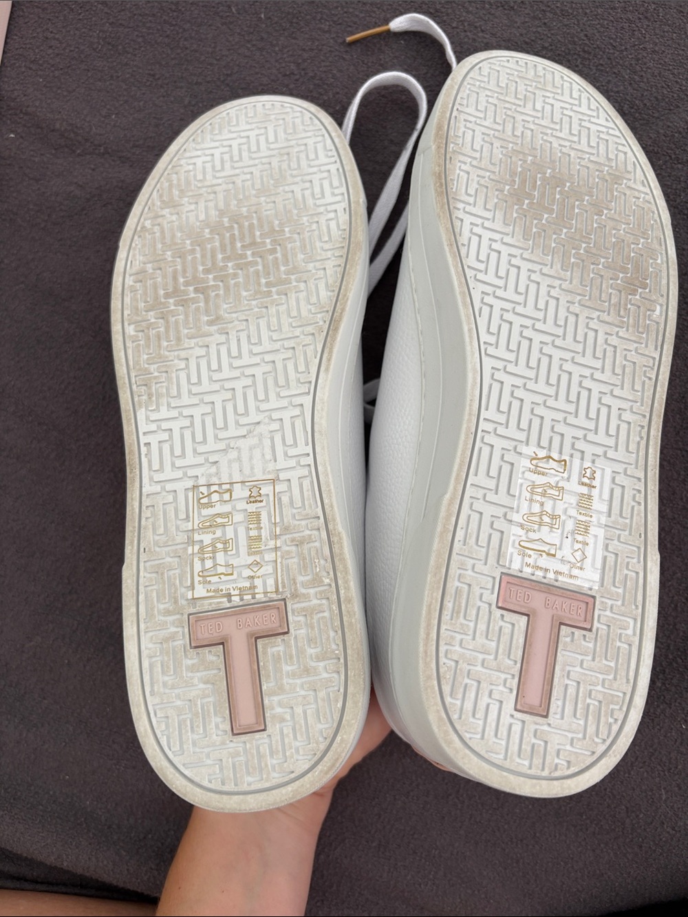 Ted Baker Women's Leather Sneaker - Picture 4 of 4